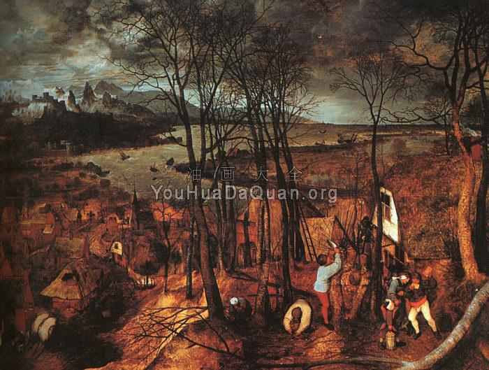 阴沉的天 - 老彼得·勃鲁盖尔